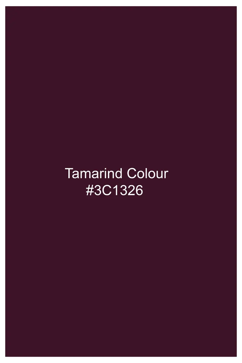 Spiced Plaid-Tamarind Maroon Oxford Premium Cotton Designer Shirt 7