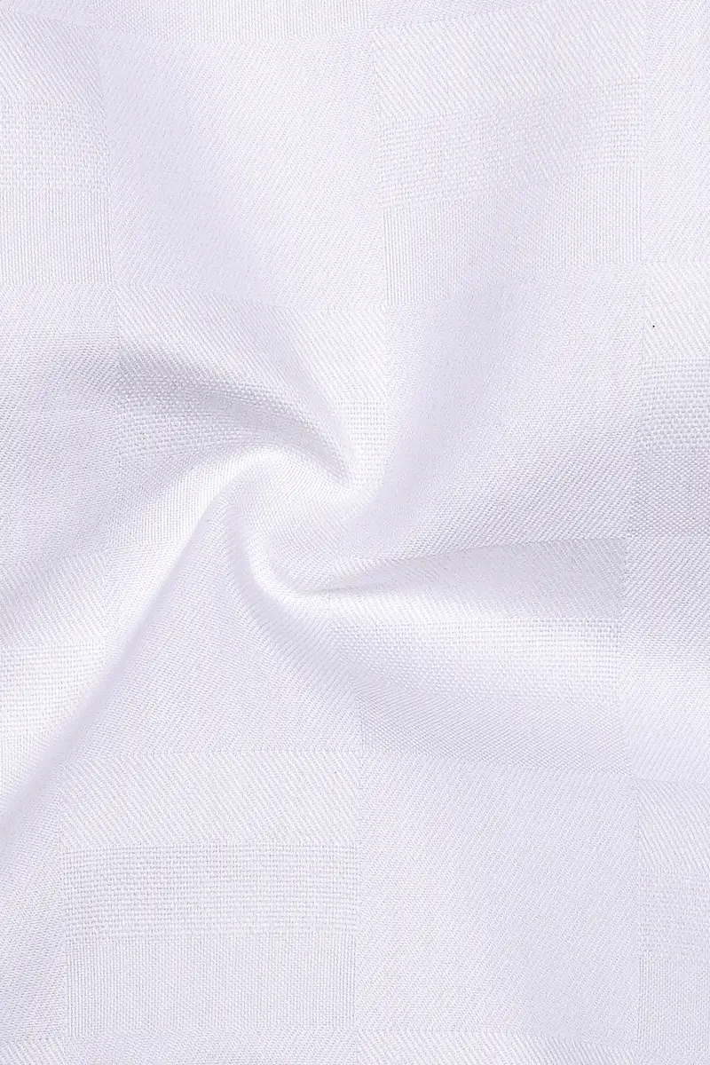 Splitro-Bright White And Jaguar Black Super Soft Premium Cotton Designer Casual Shirt 3