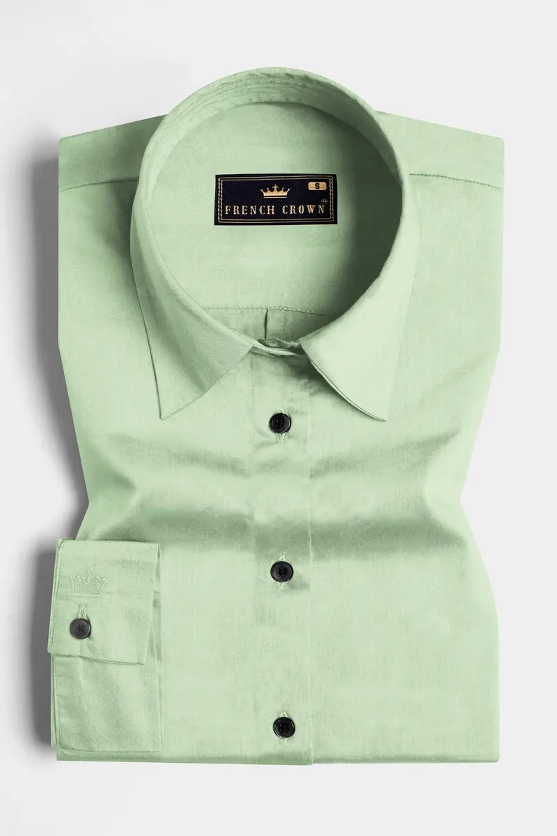 Sprout Green Premium Cotton Shirt 5