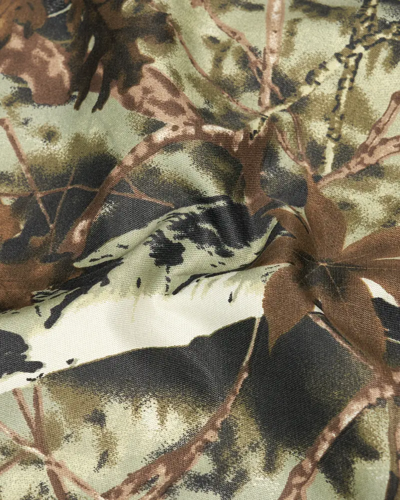 Sprout With Fuscous Green With Sand Dune Brown Tropical Textured Royal Oxford Designer Overshirt/Shacket 4