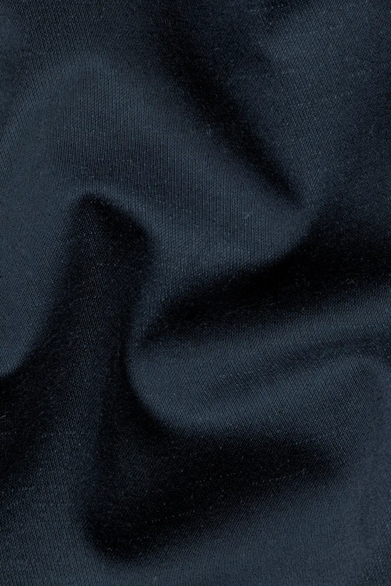 Spruce Blue Premium Cotton Chinos Pant 3