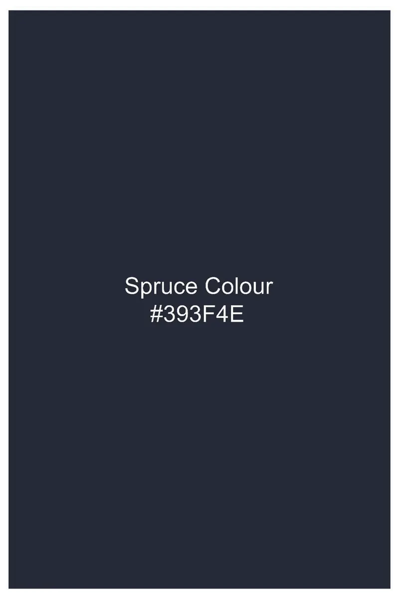 Spruce Blue Premium Cotton Chinos Pant 7