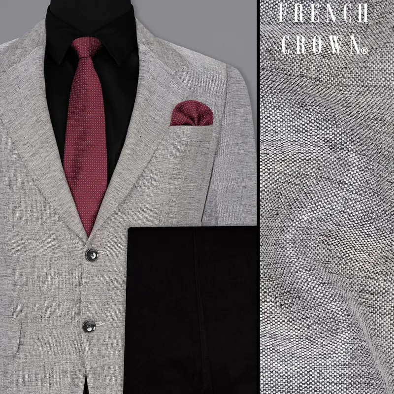 Spun Parl Gray Designer Suit 1