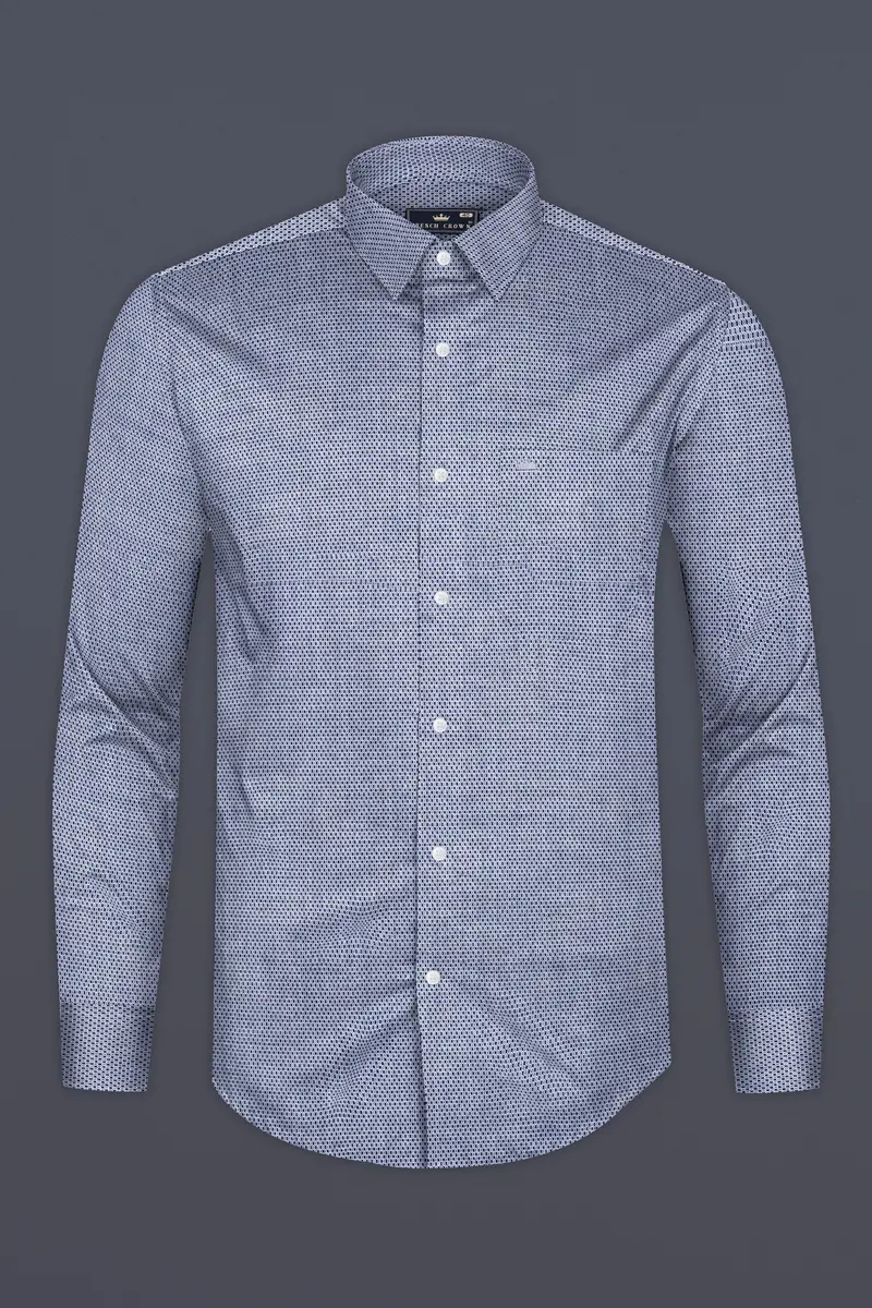 Spun Pearl Dobby Textured Premium Giza Cotton Shirt 4