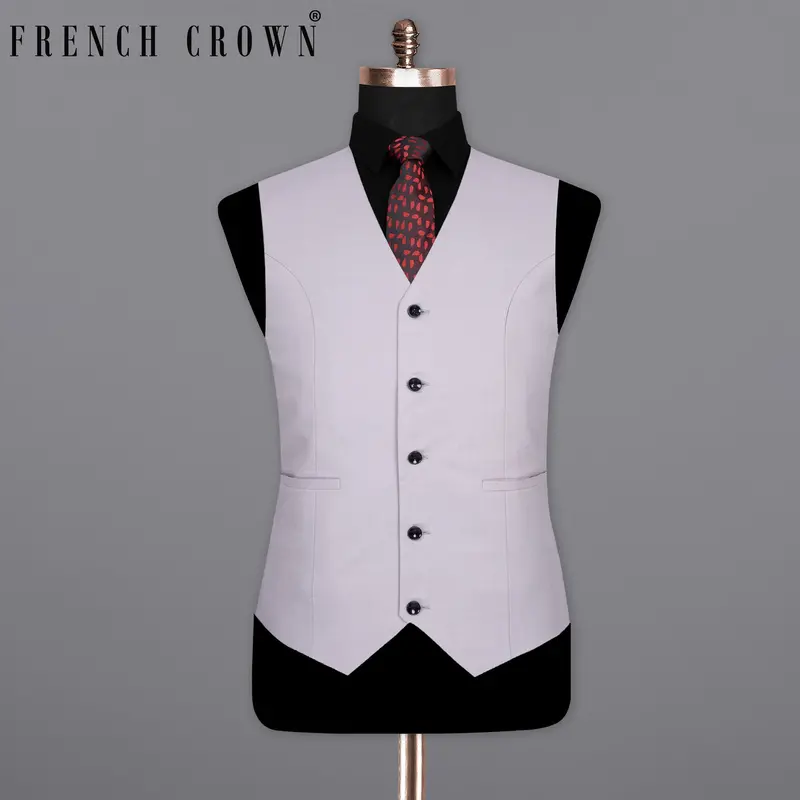 Spun Pearl Wool Rich Waistcoat 1