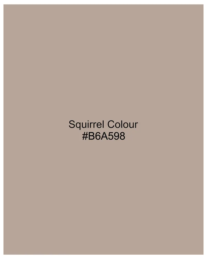 Squirrel Brown Cross Placket Bandhgala Velvet Blazer 10