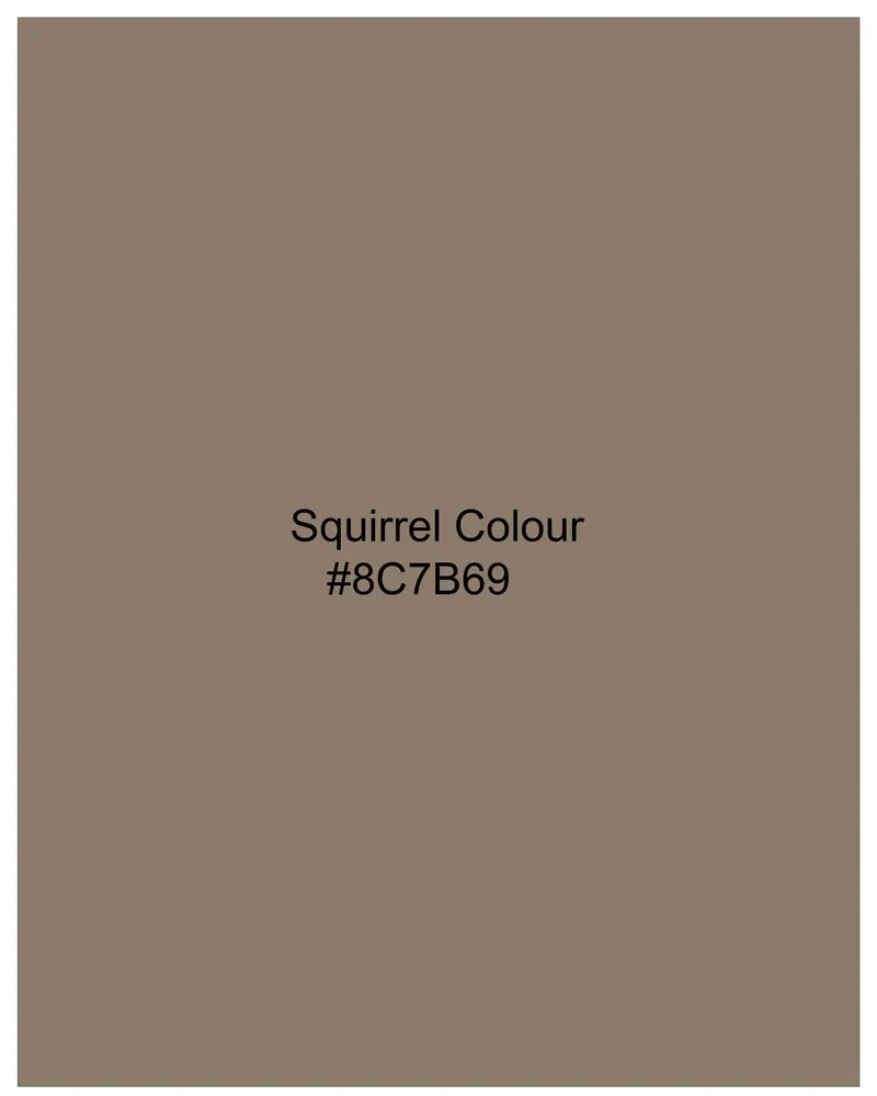 Squirrel Brown Velvet Designer Nehru Jacket 6