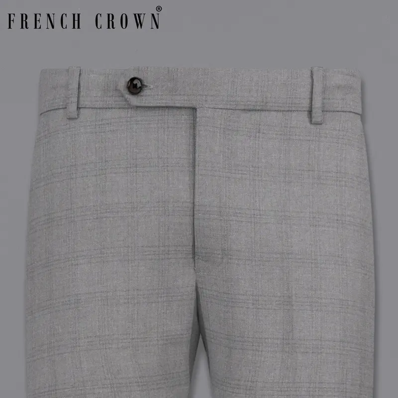 Stack Steel Color Plaid Pant 1