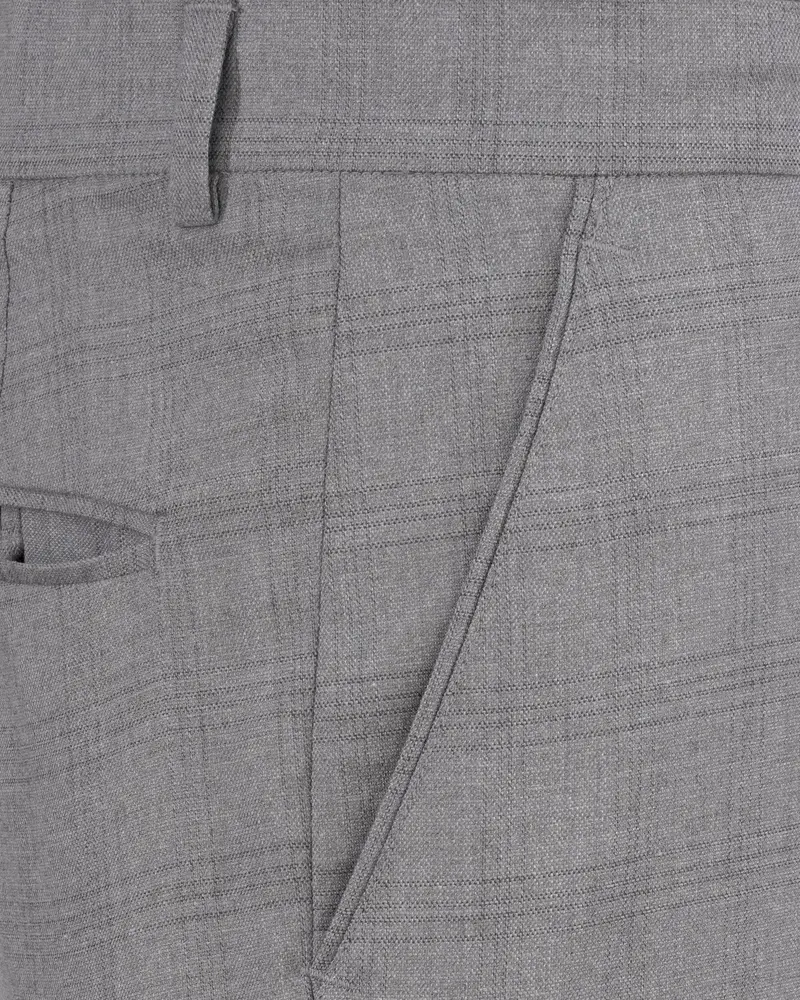 Stack Steel Color Plaid Pant 5