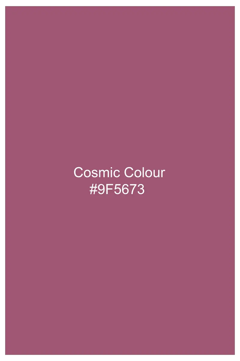 Stelloro-Cosmic Pink Subtle Sheen Super Soft Premium Cotton Tuxedo Dress Shirt 9