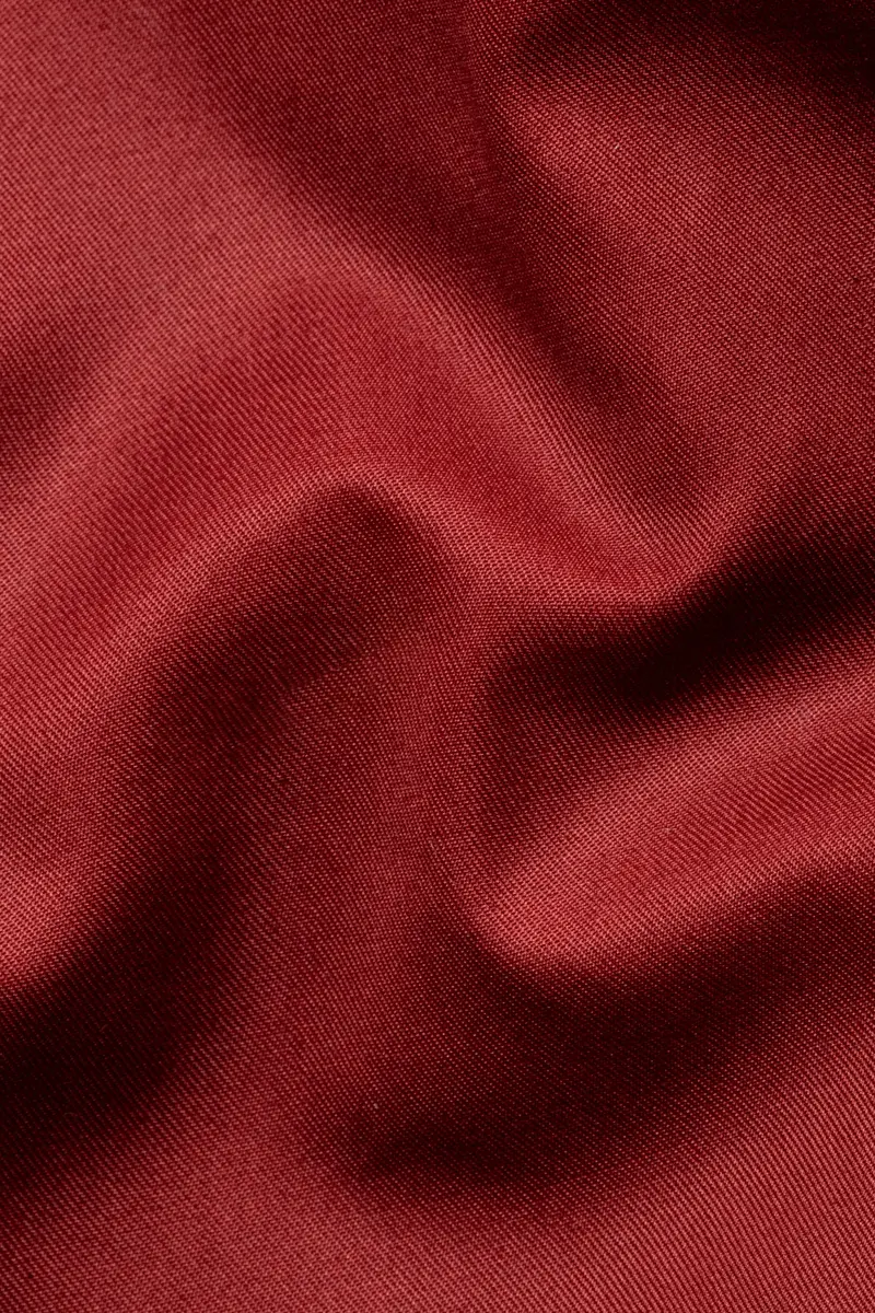 Stiletto Red Twill Premium Cotton Shorts 3