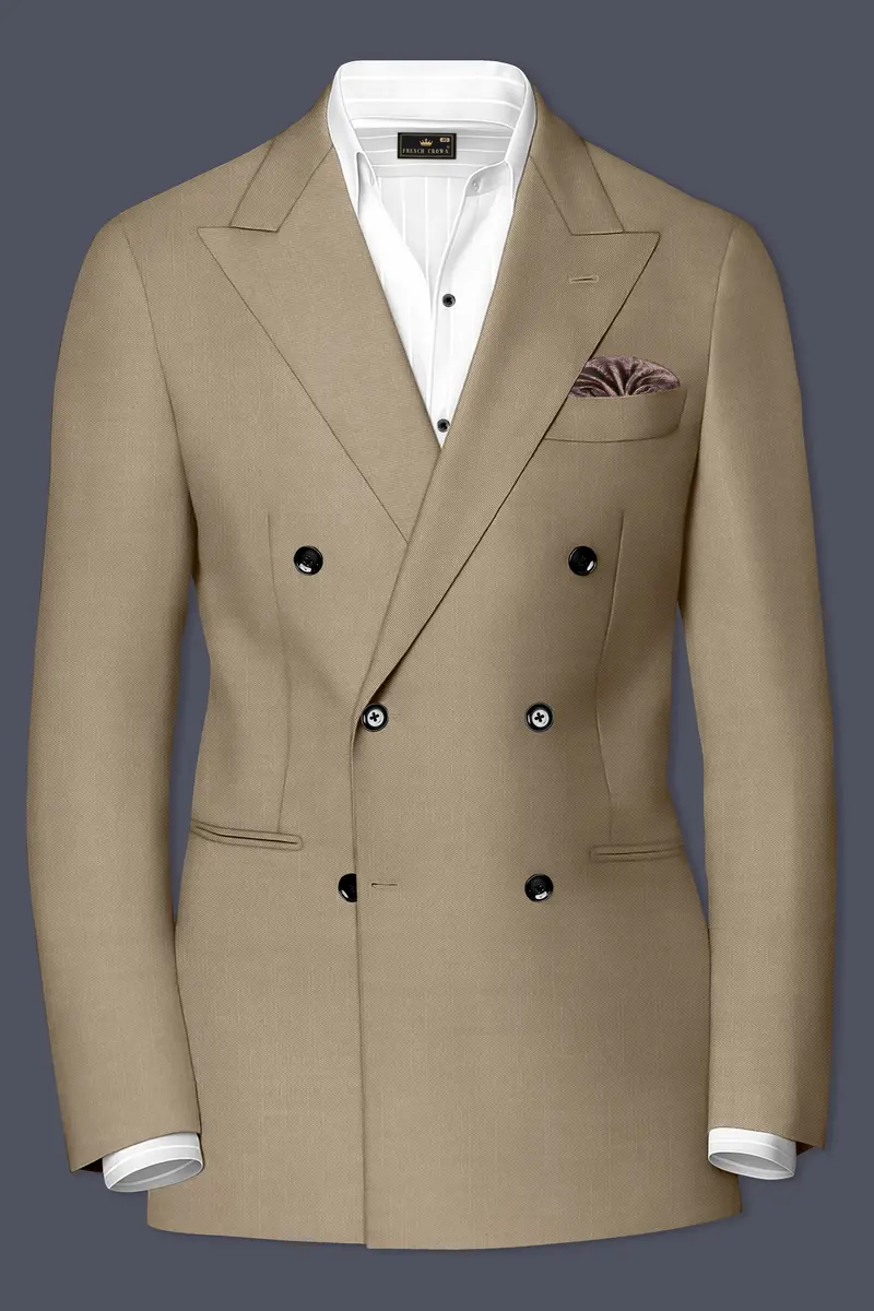 Stonewall Brown Double Breasted Blazers 2