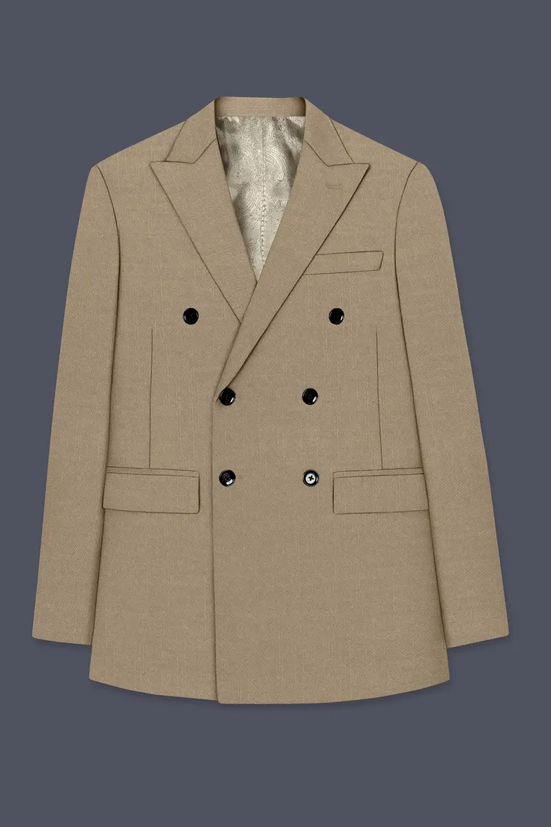 Stonewall Brown Double Breasted Blazers 7