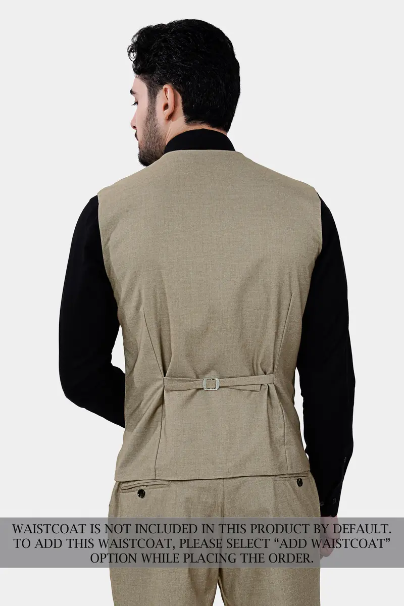 Stonewall Brown Wool Rich Double Breasted Suit 10