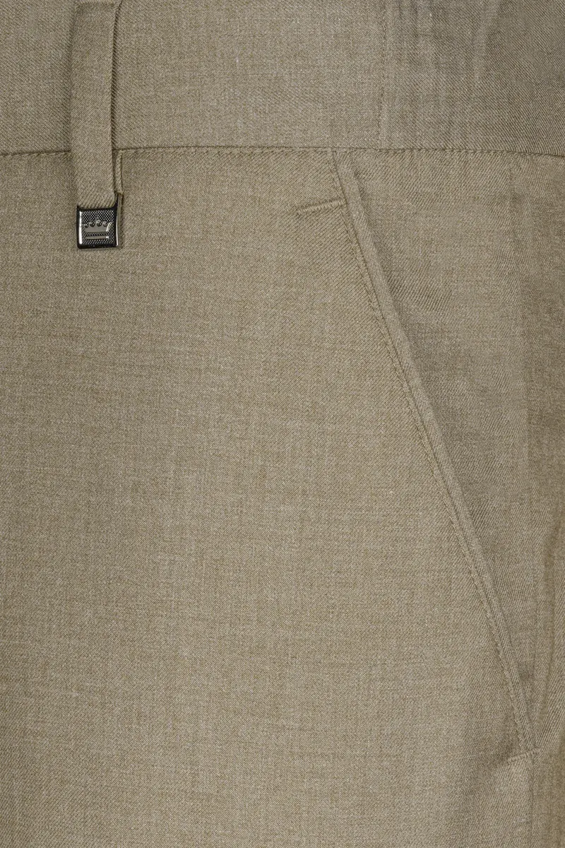 Stonewall Brown Wool Rich Double Breasted Suit 14