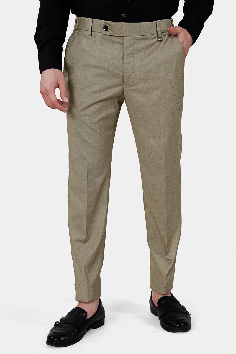 Stonewall Brown Wool Rich Double Breasted Suit 6