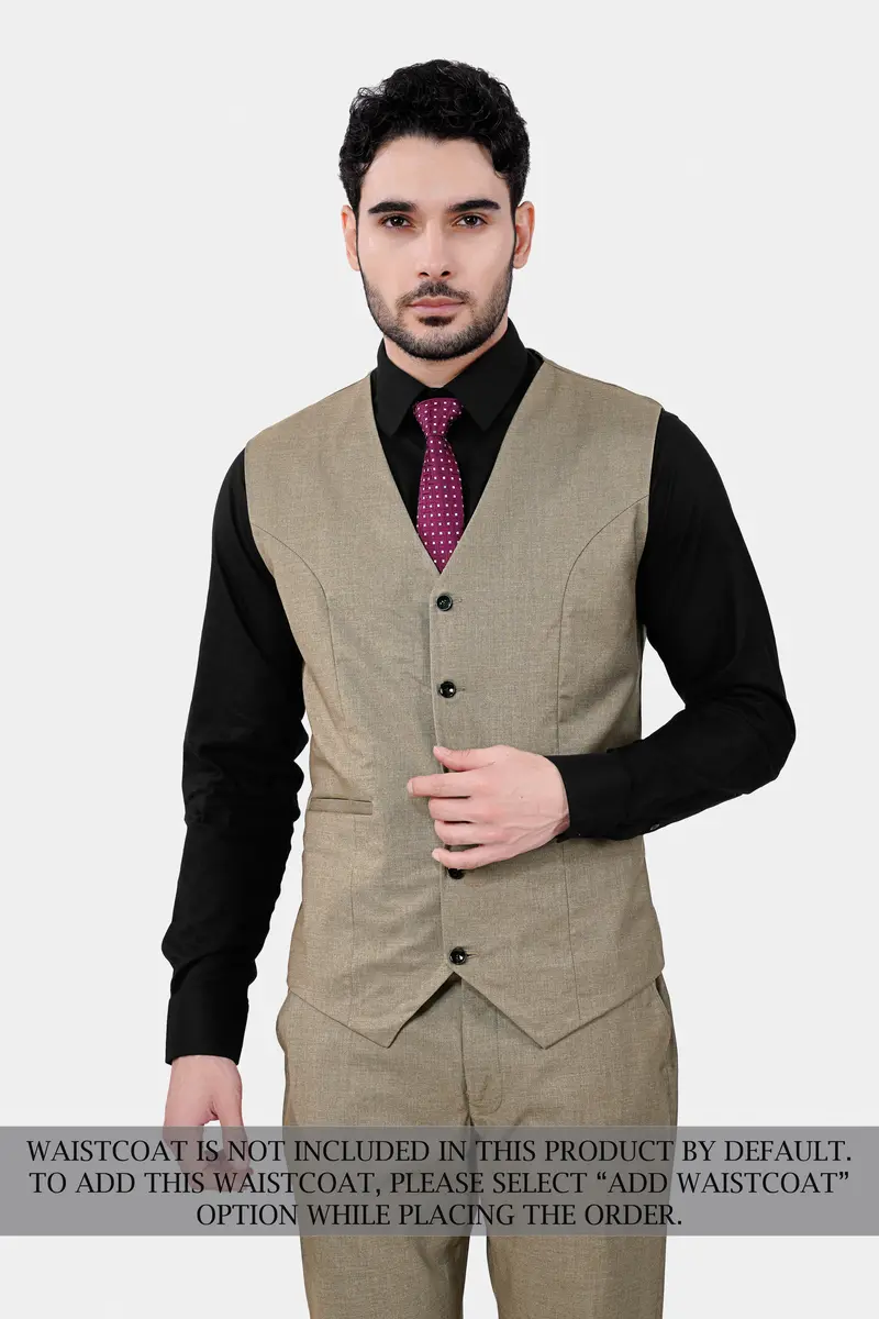 Stonewall Brown Wool Rich Double Breasted Suit 9