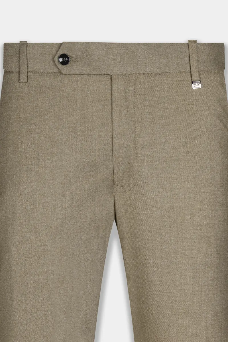 Stonewall Brown Wool Rich Pant 2