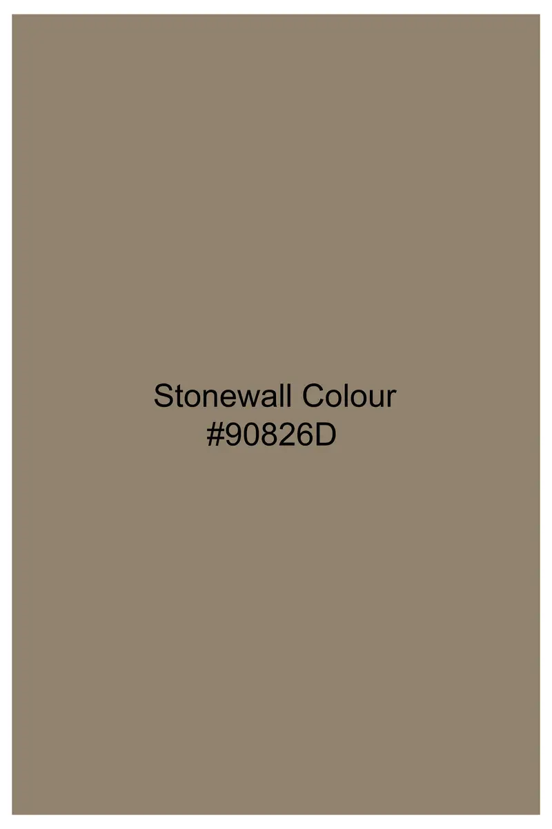 Stonewall Brown Wool Rich Waistcoat 6