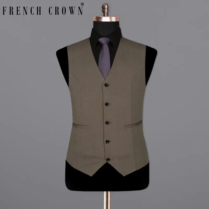 Stonewall With Zeus Brown Premium Cotton Sports Waistcoat 1