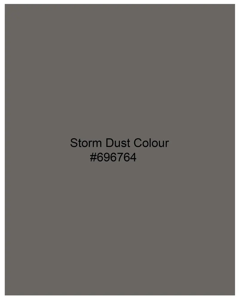 Storm Dust Gray Double Breasted Blazer 11
