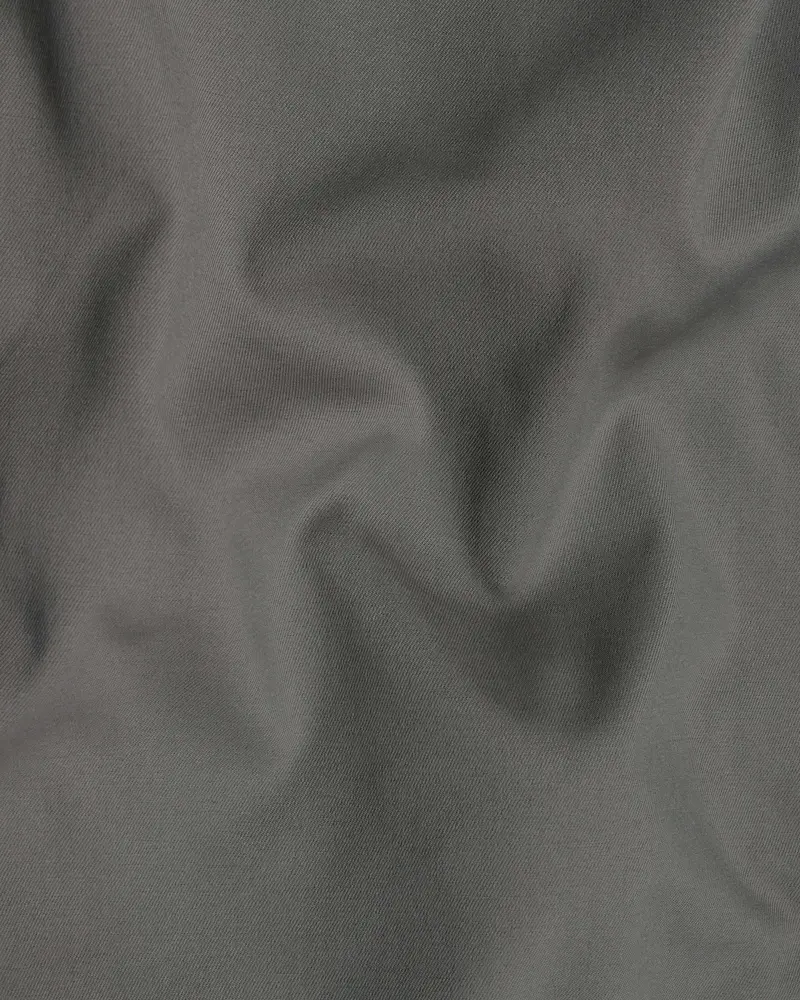 Storm Dust Gray Double Breasted Blazer 3