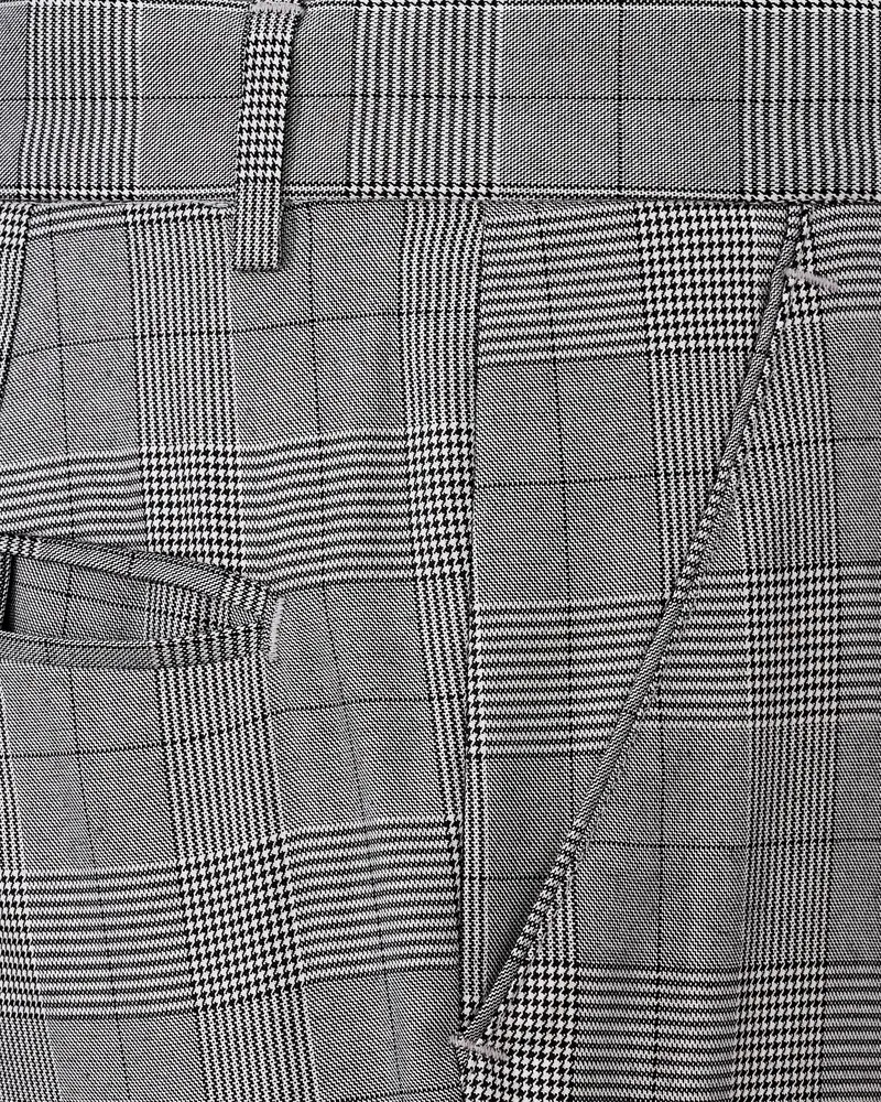 Storm Dust Gray Plaid Pant 5