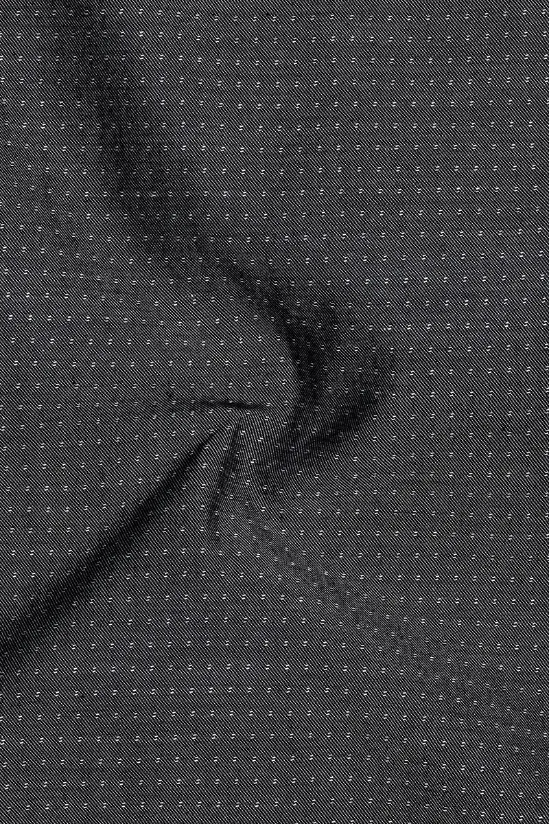 Storm Dust Gray Twill Premium Cotton Shirt 3