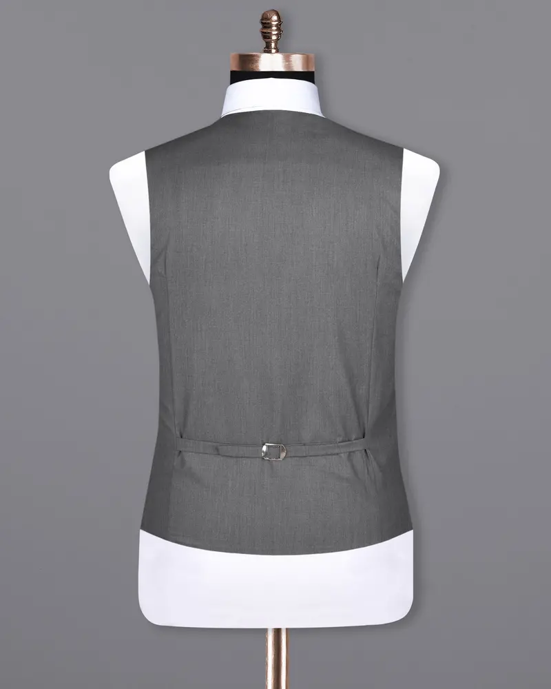 Storm Dust Grey Woolrich Waistcoat 6