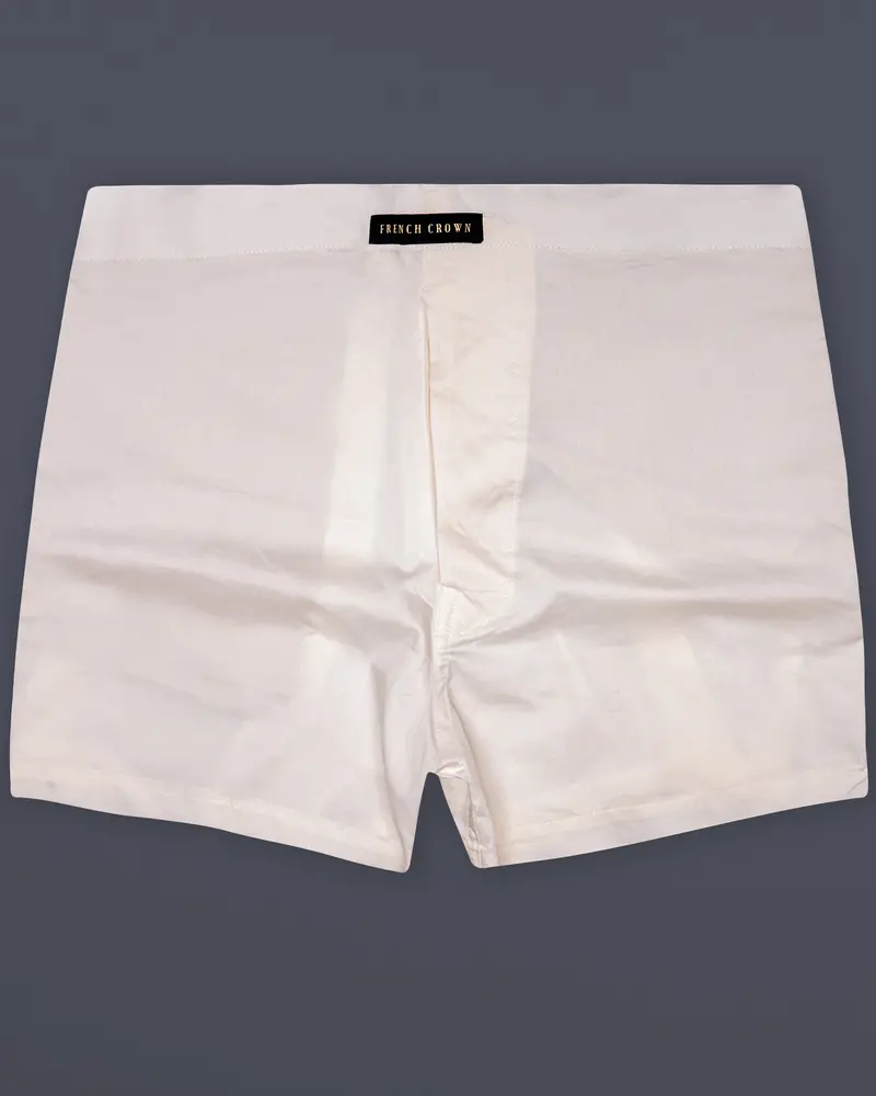 Storm-Foggy Gray Solid Super Soft Premium Cotton Boxer 1