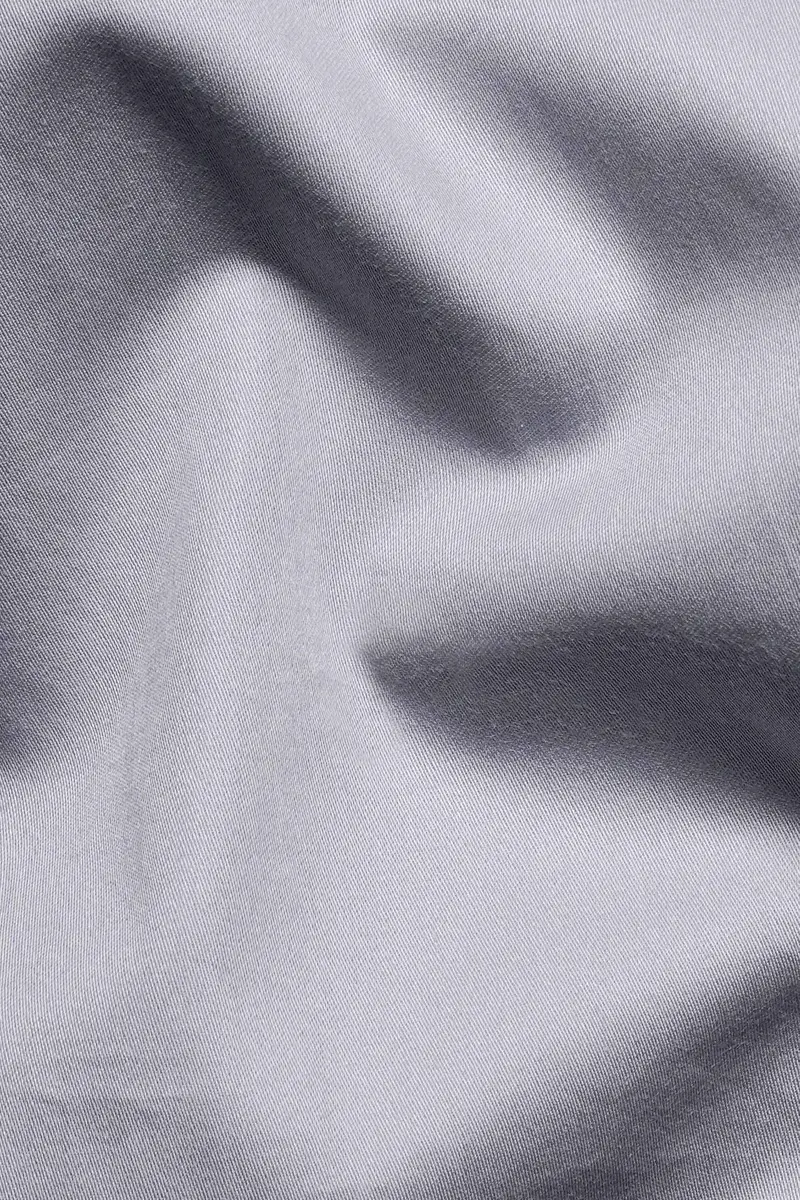 Storm Gray Subtle Sheen Super Soft Premium Cotton Shirt 2