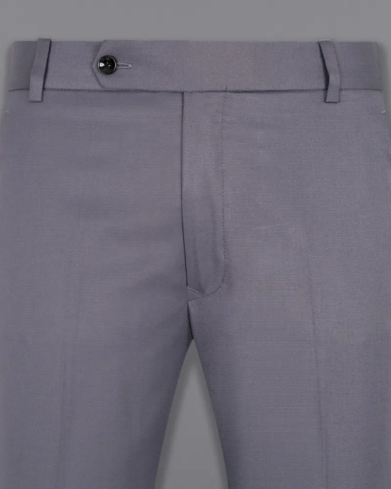 Storm Gray Wool Rich Pant 2