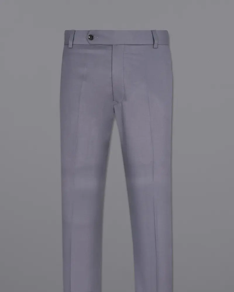 Storm Gray Wool Rich Pant 4