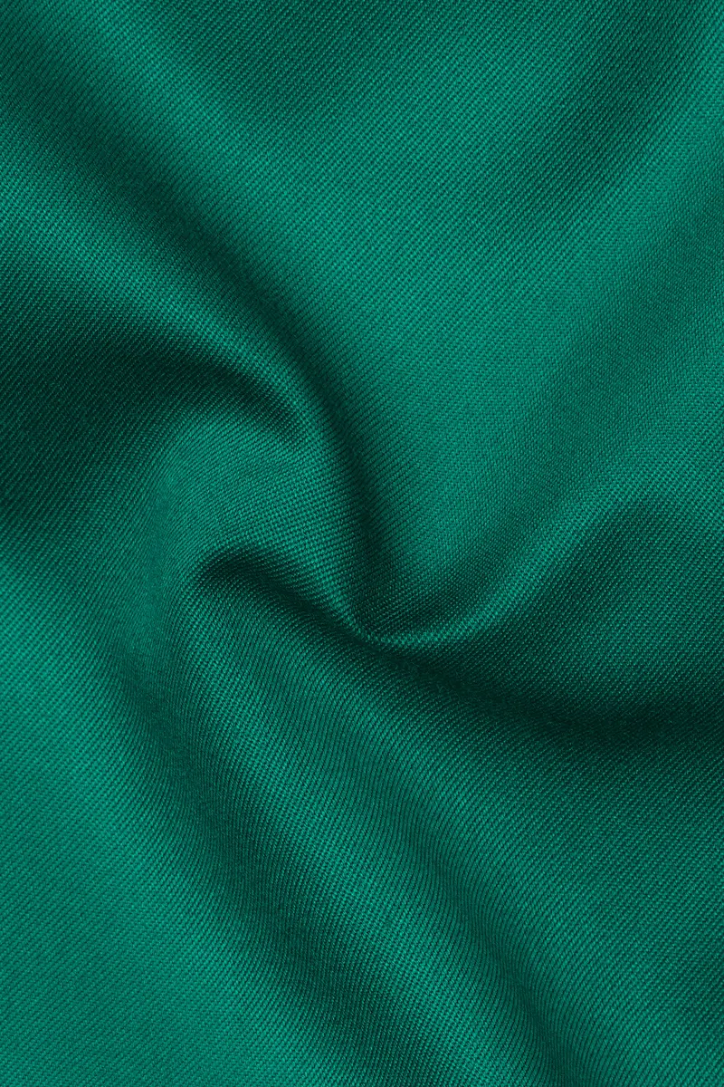 Stromboli Green Solid Bandhgala Nehru Jacket 3