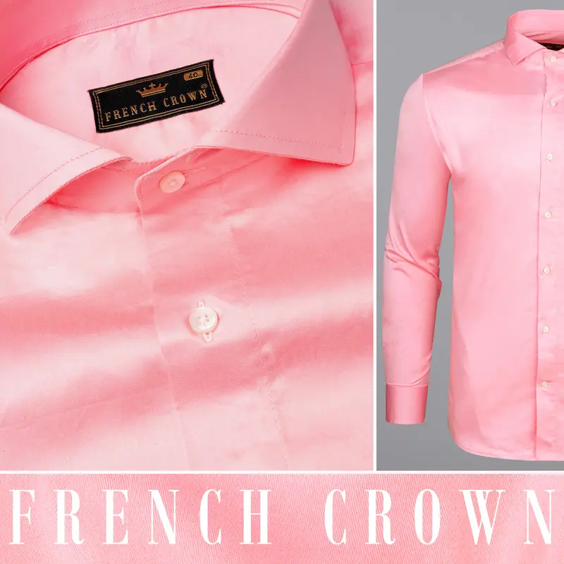 Sundown Pink Super Soft Premium Cotton Shirt 10
