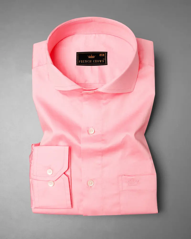 Sundown Pink Super Soft Premium Cotton Shirt 3