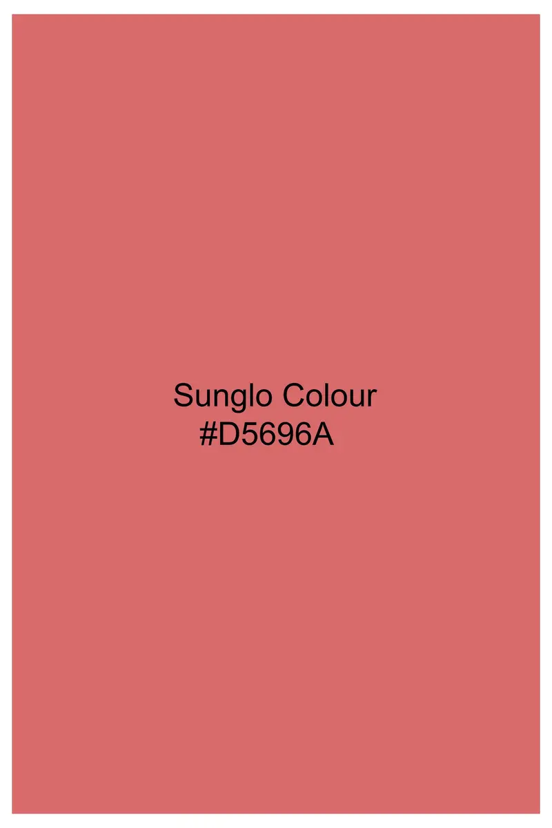 Sunglo Peach Royal Oxford Button Down Shirt 5