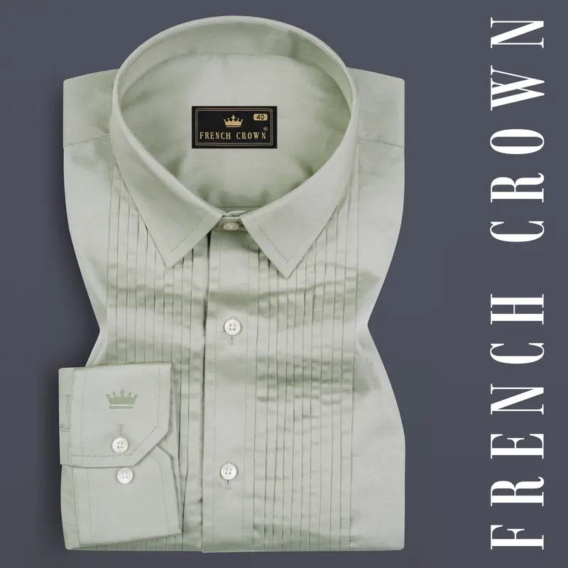 Surf Crest Super Soft Premium Cotton Tuxedo Shirt 1