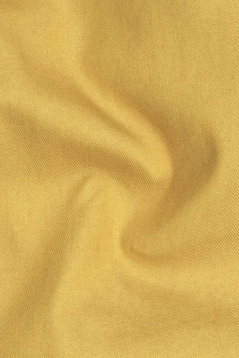 Sycamore Yellow Premium Cotton Pant 3