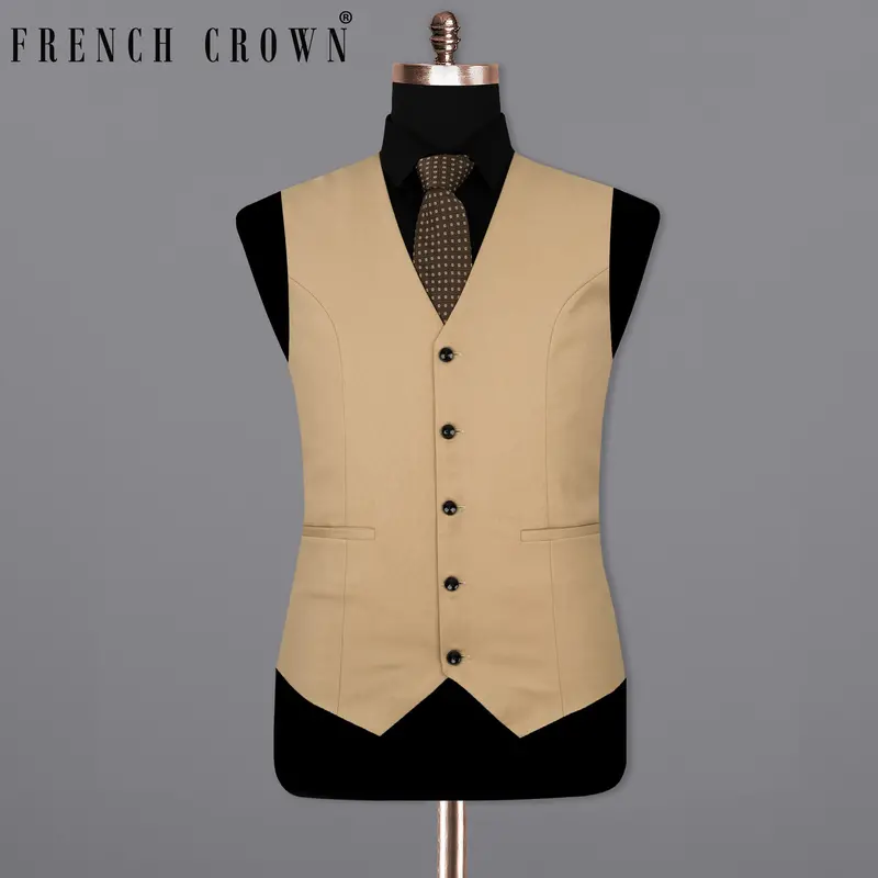 Tan Sports Waistcoat 1