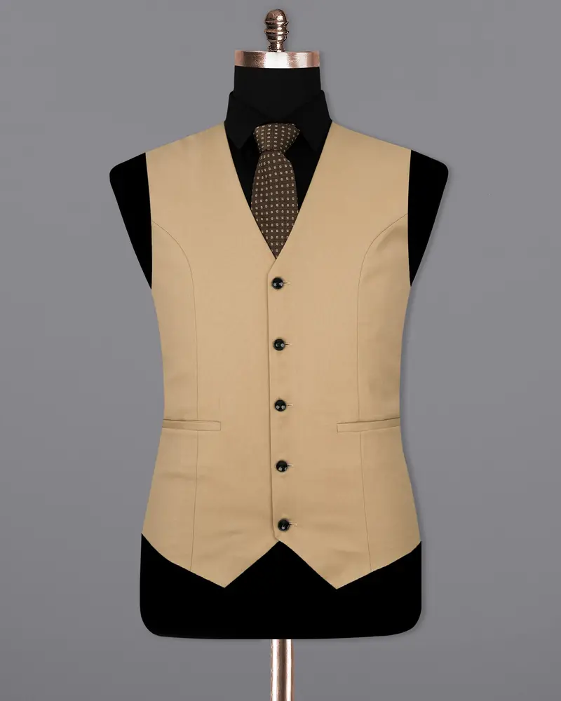 Tan Sports Waistcoat 2