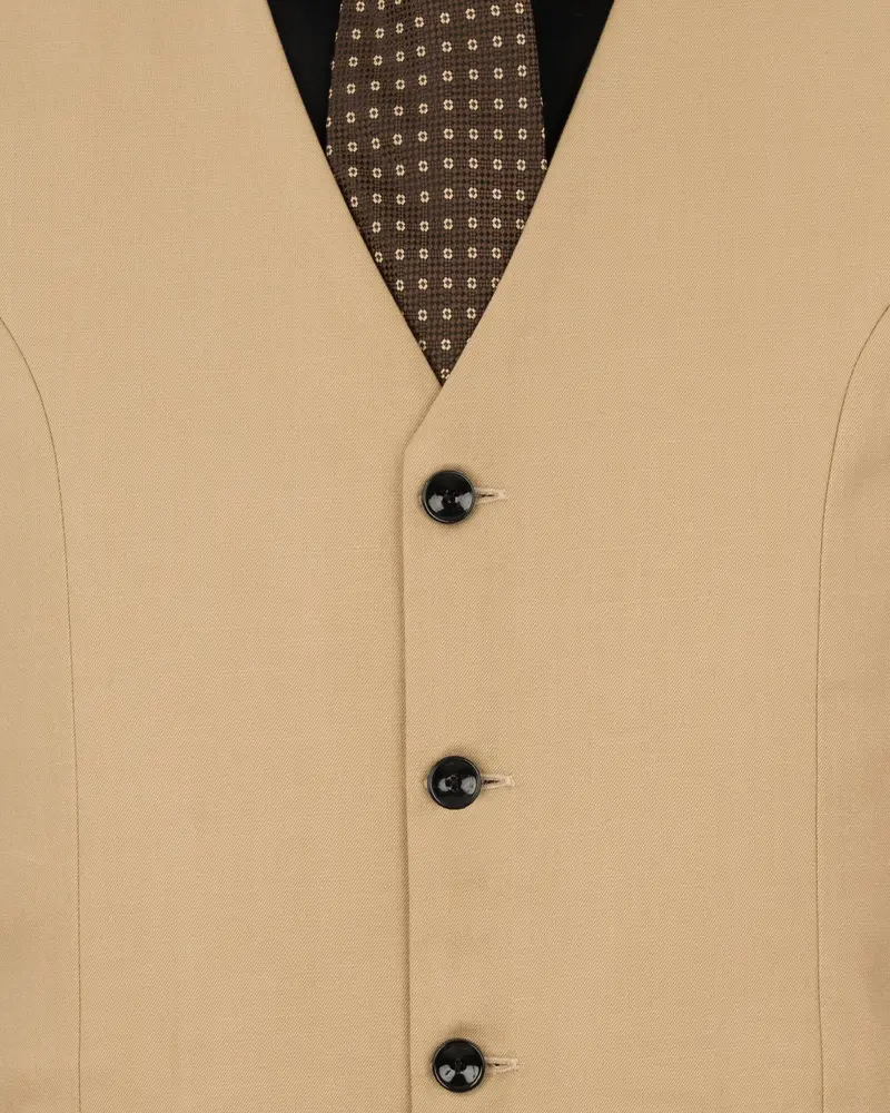 Tan Sports Waistcoat 5