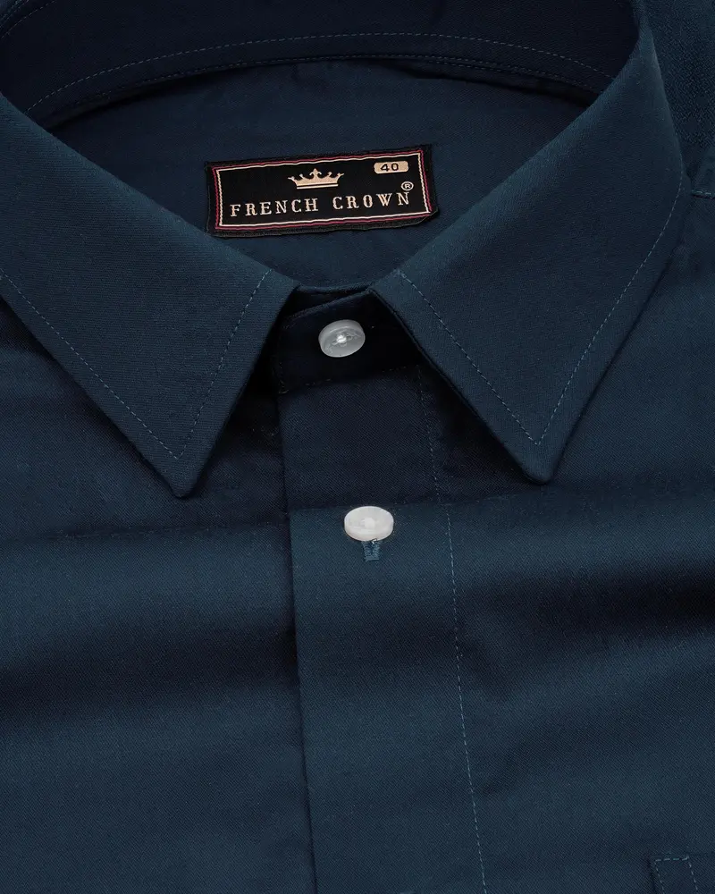 Tangaroa Blue Super Soft Premium Cotton Shirt 1