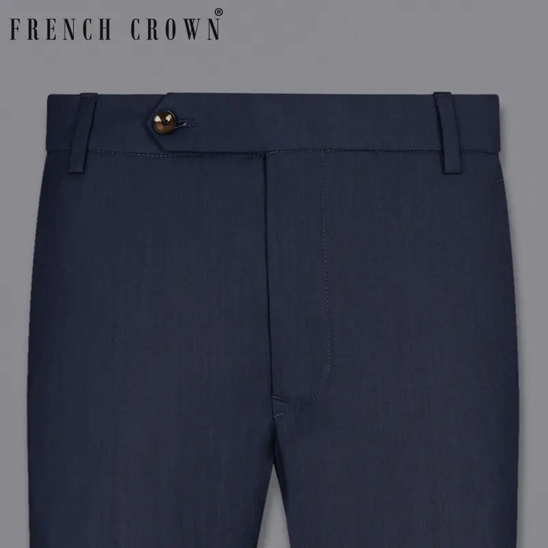 Tangaroa Blue Wool Rich  Pant 1