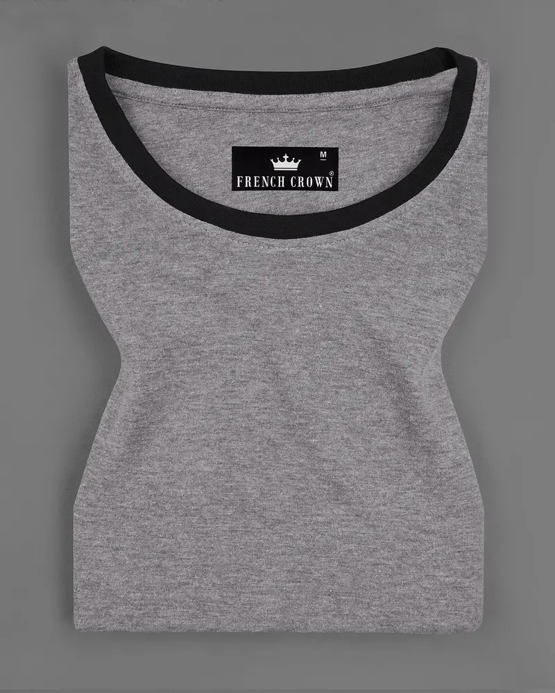 Taupe Gray Premium Cotton Organic T-Shirt 2