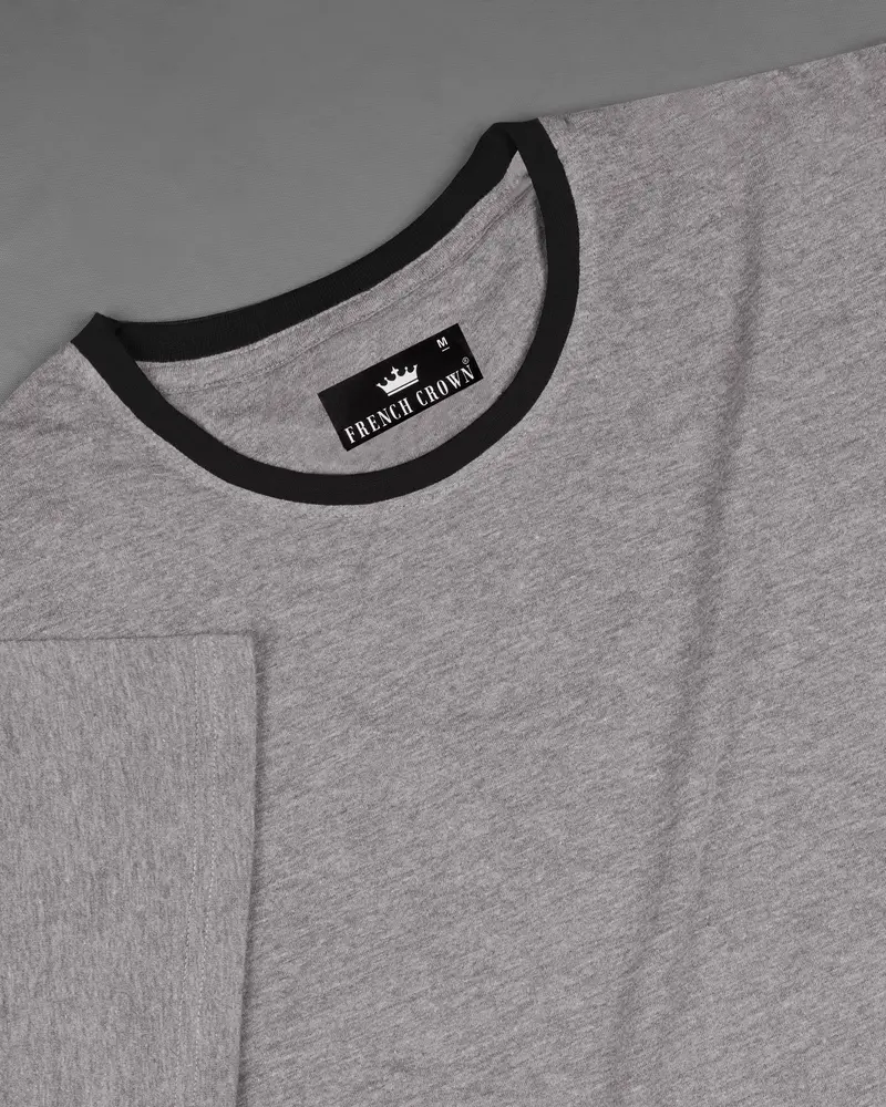 Taupe Gray Premium Cotton Organic T-Shirt 4