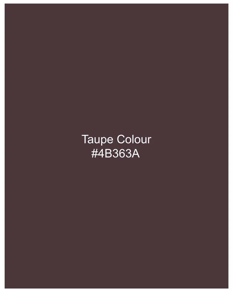 Taupe Maroon Stretchable Dobby Single Breasted Traveler Blazer 9