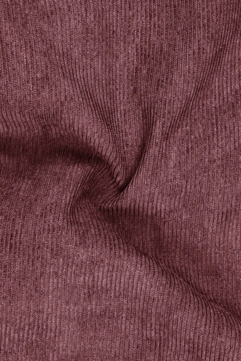 Tauzen-Rose Taupe Pink Corduroy Premium Single Breasted Sports Suit 3