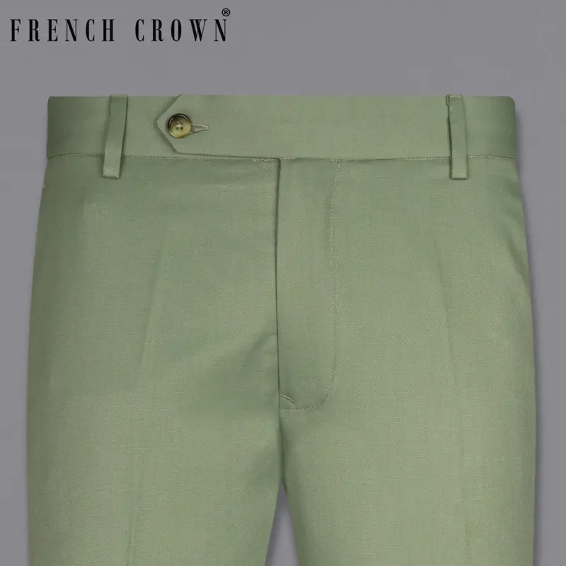 Tea Green Formal Pant 6