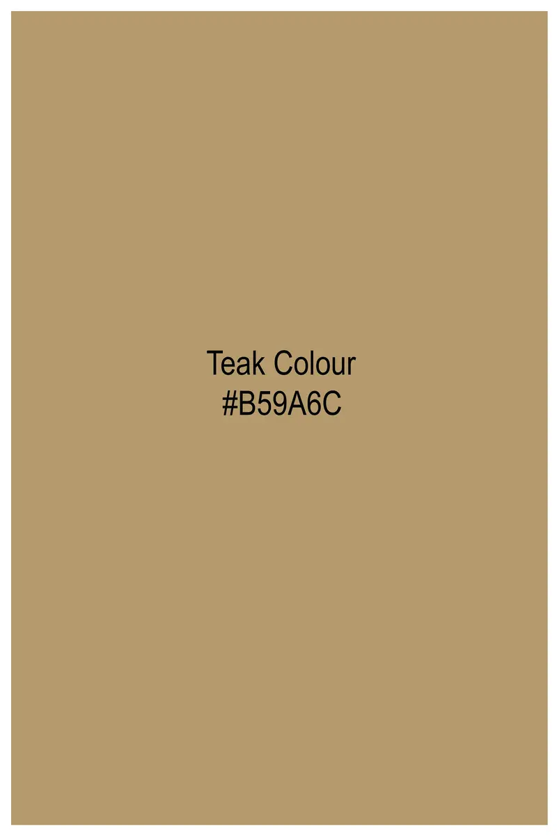 Teak Brown Subtle Sheen Super Soft Premium Cotton Kurta Set 8
